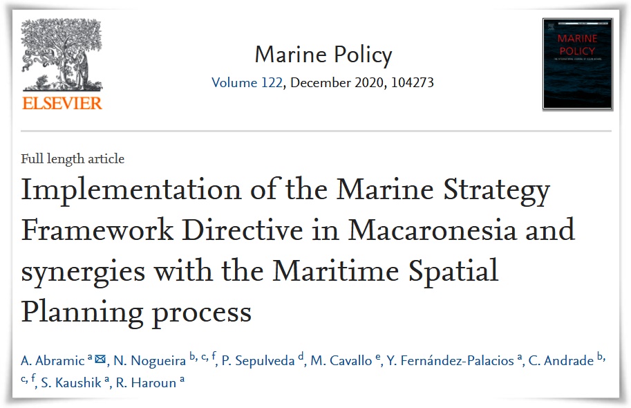 Marine Policy PLASMAR